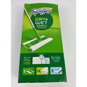 2 Kits Swiffer Dry + Wet Sweeping Kit - Floor Cleaning‎ - New In Box